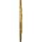 Ekena Millwork Cornelia Ceiling Medallion (Fits Canopies up to 4"), Hand-Painted Pharaohs Gold, 22 1/2"OD x 1 1/2"P CM22CNPGS - alternate 4